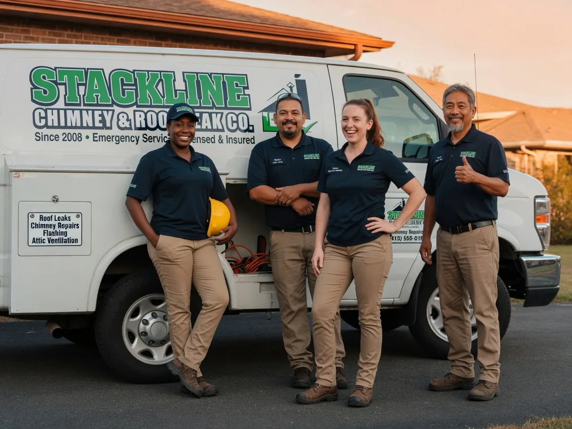 Chimney flashing repair company in West Hickory, PA